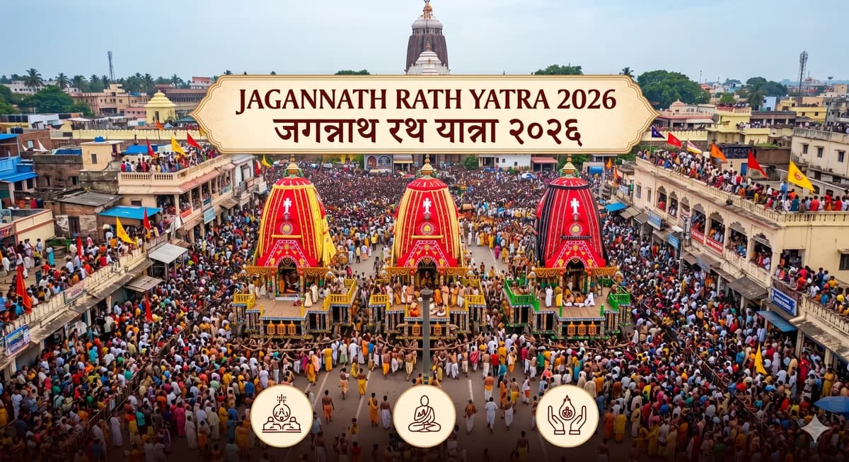 Jagannath Ratha Yatra 2026 and the House Axis: What the Coming Festival Will Activate in Your Chart