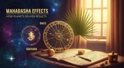 Mahadasha Effects in Vedic Astrology: How Planets Deliver Results