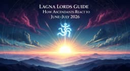 Lagna Lords Guide: How Ascendants React to June–July 2026