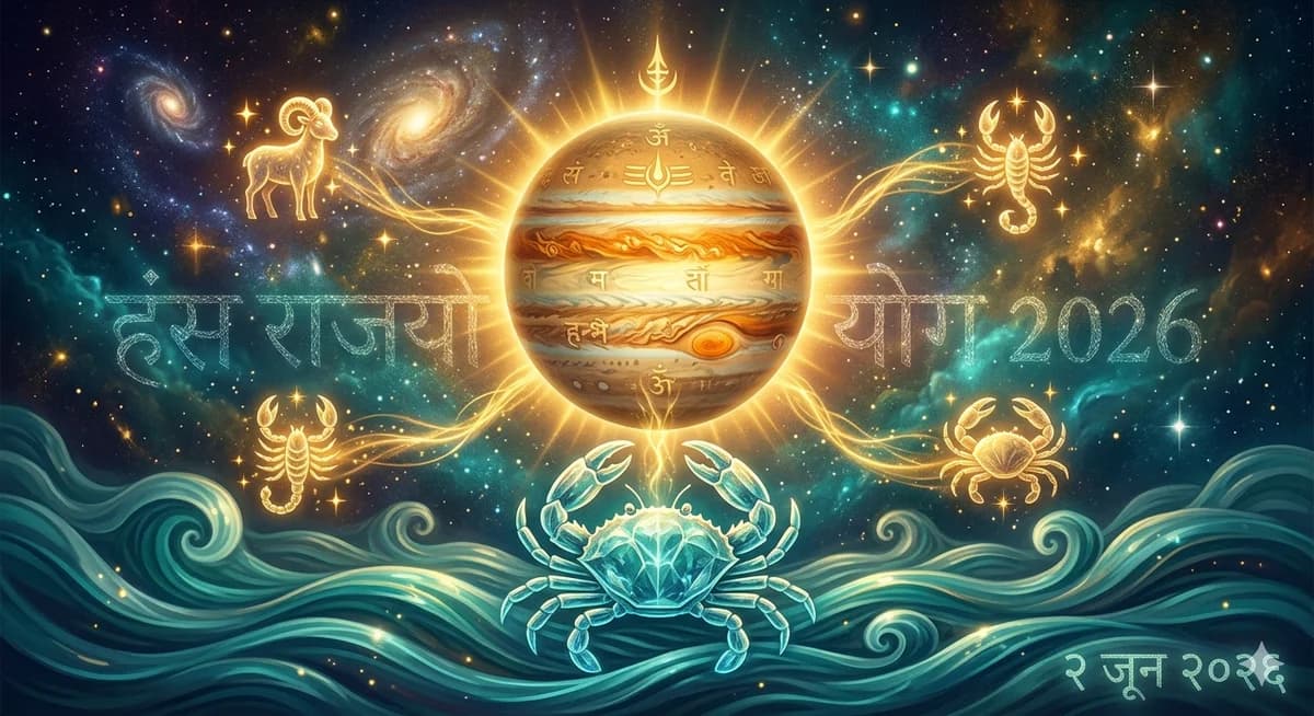 देवगुरु बृहस्पति का कर्क राशि में महागोचर 2026: क्या आपकी राशि का खुलने वाला है भाग्य?